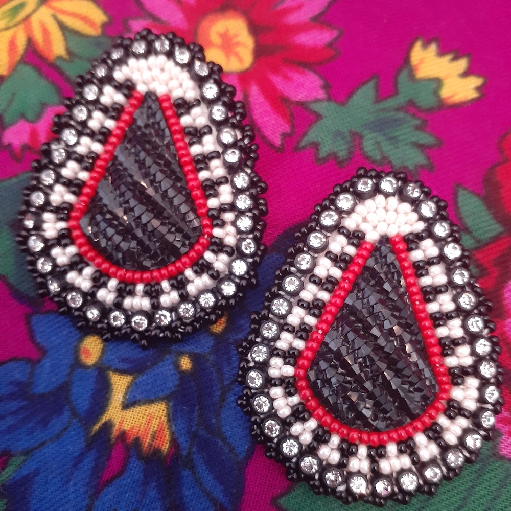 Native American Pow Wow Earrings (Last One)